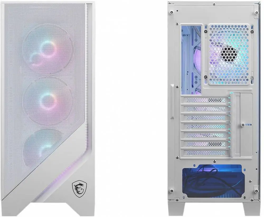 Кутия MSI MAG FORGE 320R AIRFLOW WHITE ATX Case