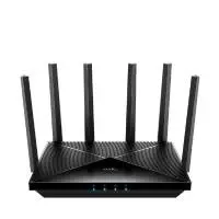 Безжичен рутер Cudy BE6500 2.5Ghz  Gigabit Dual Band Wi-Fi 7, 1x1Gbps WAN порт,4x10/100/1000, 6x5dBi антени, черен
