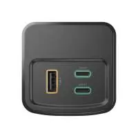 HAMA Външна батерия &bdquo;High Power&ldquo;, 200 W, 24000 mAh, 2x USB-C, USB-A, бързо зареждане