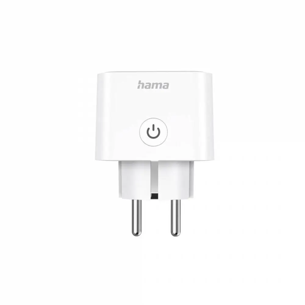 HAMA Смарт мини  WiFi контакт 3680W, 16A с прил. за измерване на ен.консумация