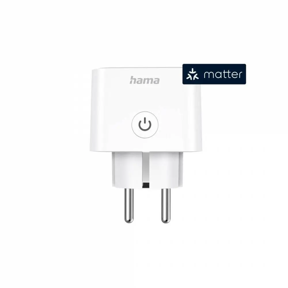 HAMA Смарт мини  WiFi контакт 3680W, 16A с прил. за измерване на ен.консумация