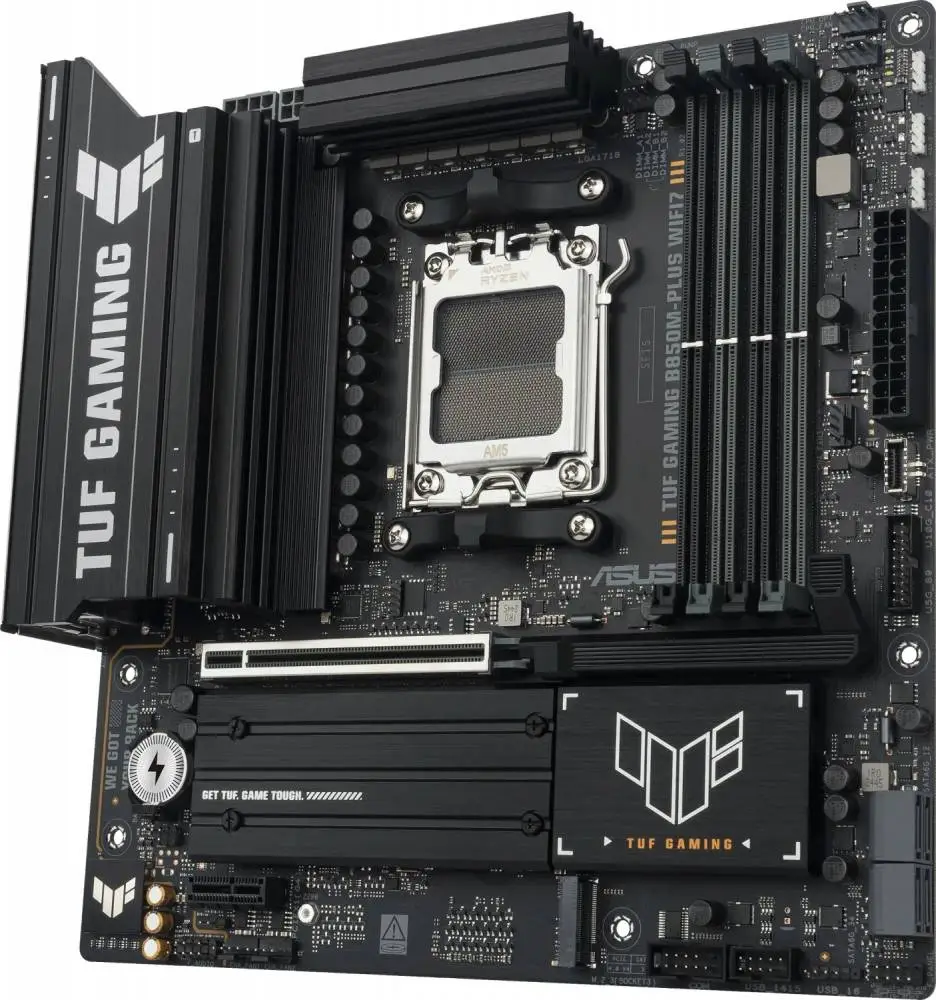 Дънна платка ASUS TUF GAMING B850M-PLUS WIFI7 AM5 - 90MB1MU0-MOEAY0