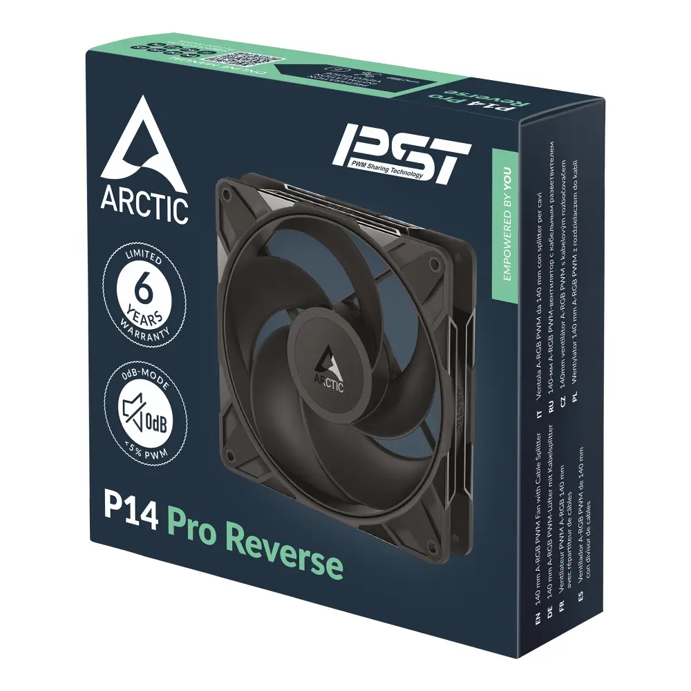 Вентилатор ARCTIC P14 Pro Reverse 140mm PWM - ACFAN00329A