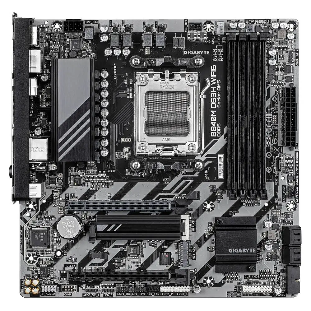 Дънна платка GIGABYTE B840M DS3H WIFI6 AM5