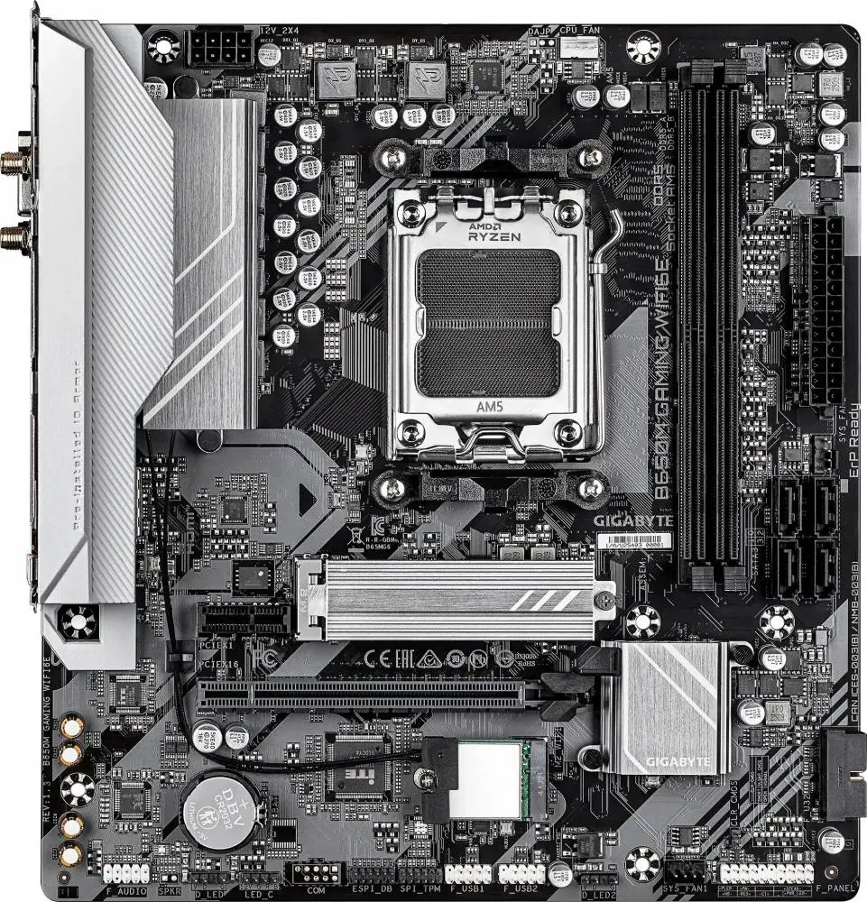 Дънна платка GIGABYTE B650M GAMING WIFI6E 1.3V AM5