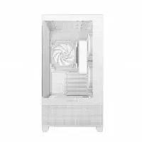 Кутия DeepCool CG380 3F WH Case ATX, 3 x ARGB Fans, USB-C