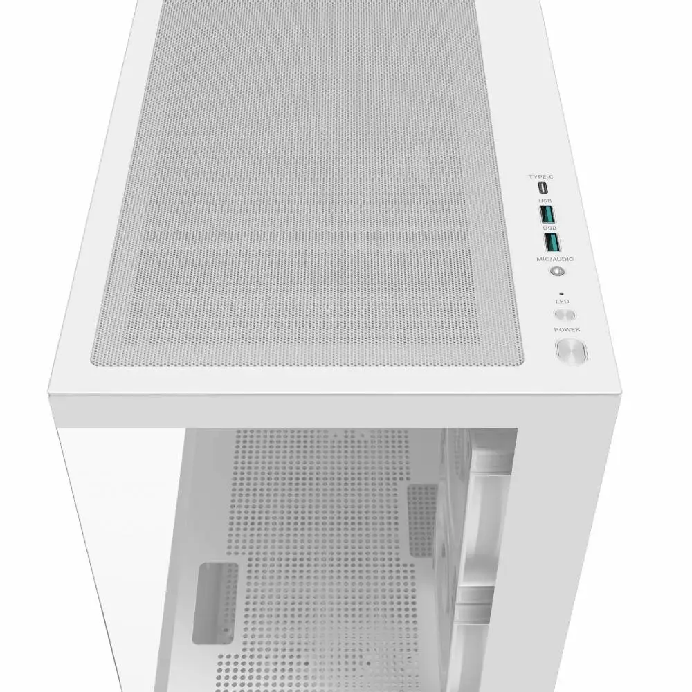 Кутия DeepCool CG380 3F WH Case ATX, 3 x ARGB Fans, USB-C