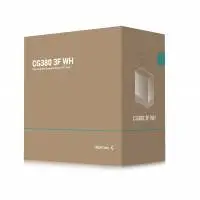 Кутия DeepCool CG380 3F WH Case ATX, 3 x ARGB Fans, USB-C