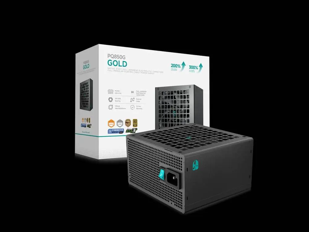 Захранване DeepCool PQ850G PSU ATX 3.1 850W Gold, Full Modular