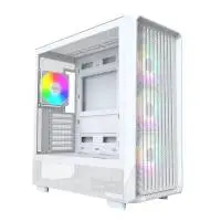Montech кутия Case ATX - X5 (W) - 4 A-RGB fans, USB-C