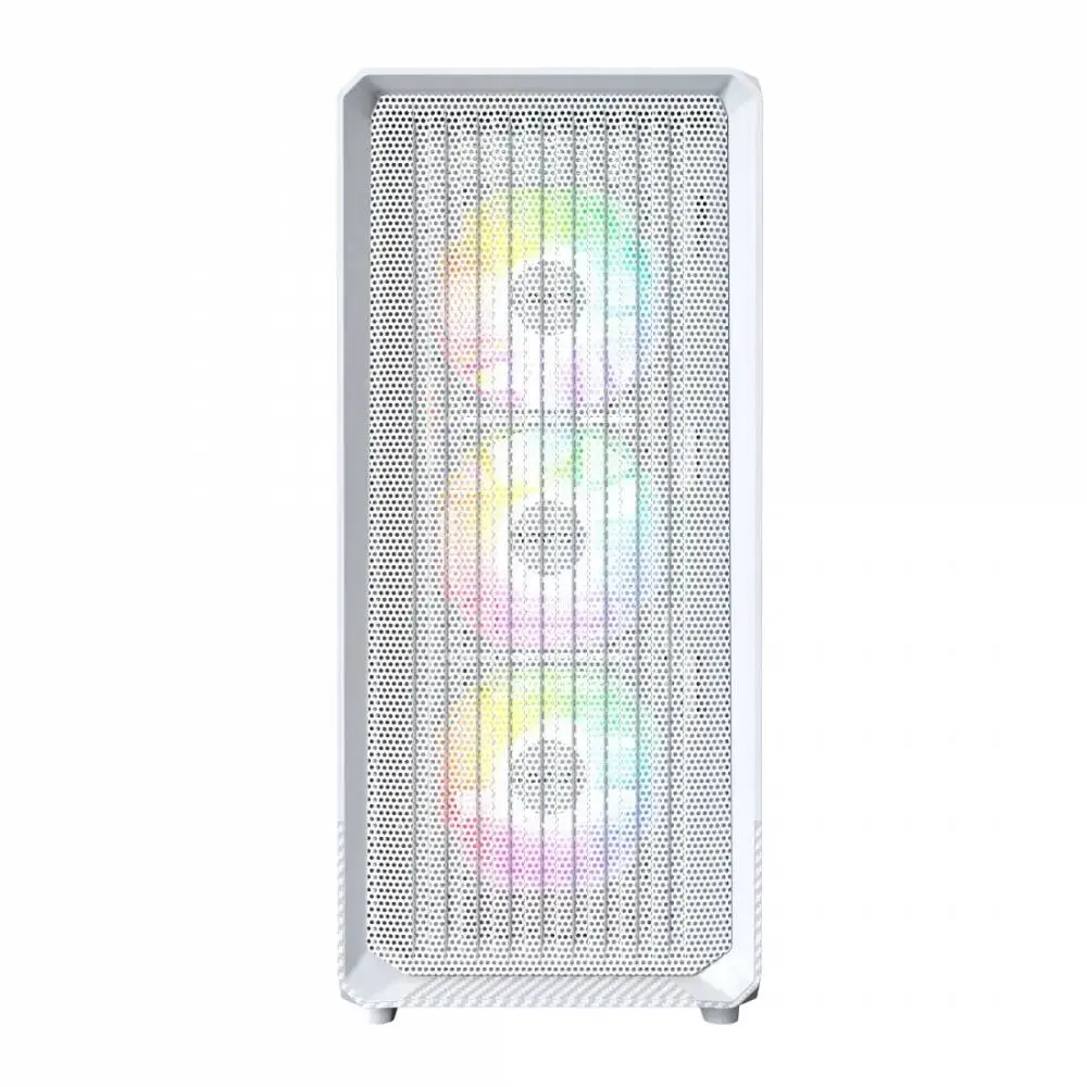 Montech кутия Case ATX - X5 (W) - 4 A-RGB fans, USB-C