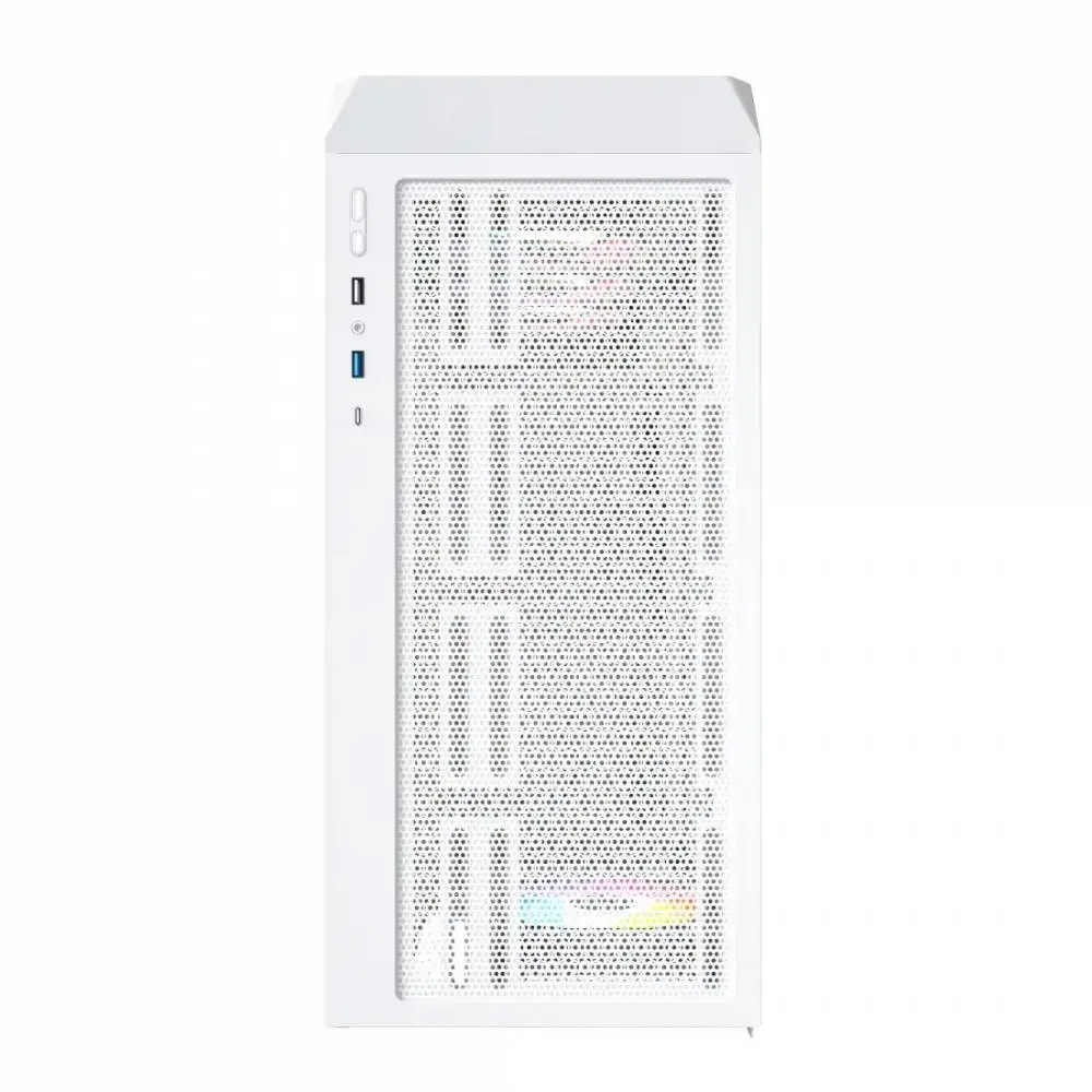 Montech кутия Case ATX - X5 (W) - 4 A-RGB fans, USB-C