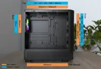 Montech кутия Case ATX - X5 (W) - 4 A-RGB fans, USB-C