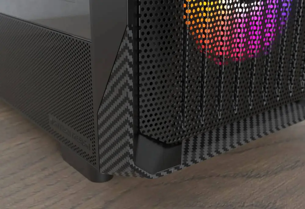 Montech кутия Case ATX - X5 (W) - 4 A-RGB fans, USB-C