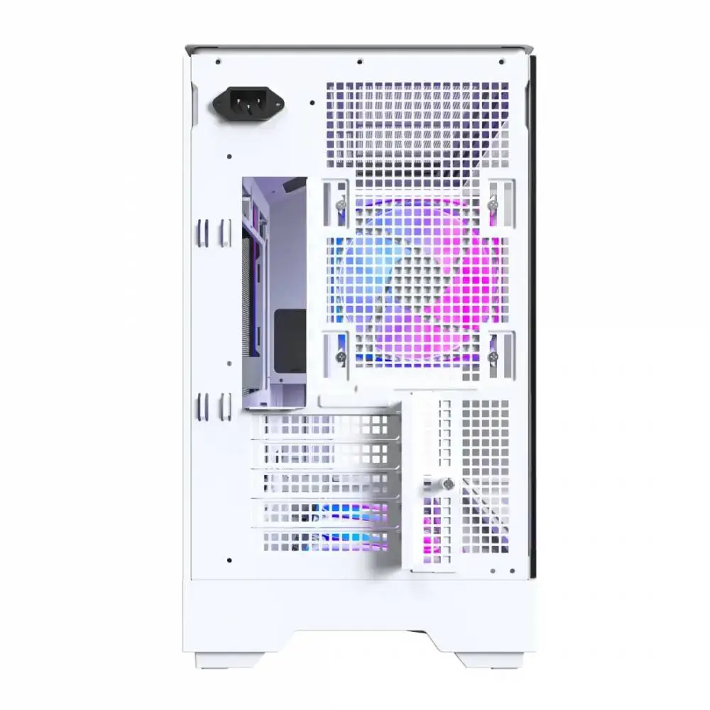 Montech кутия Case mATX - KING 15 PRO (W) - 4 x 120 mm A-RGB, USB-C