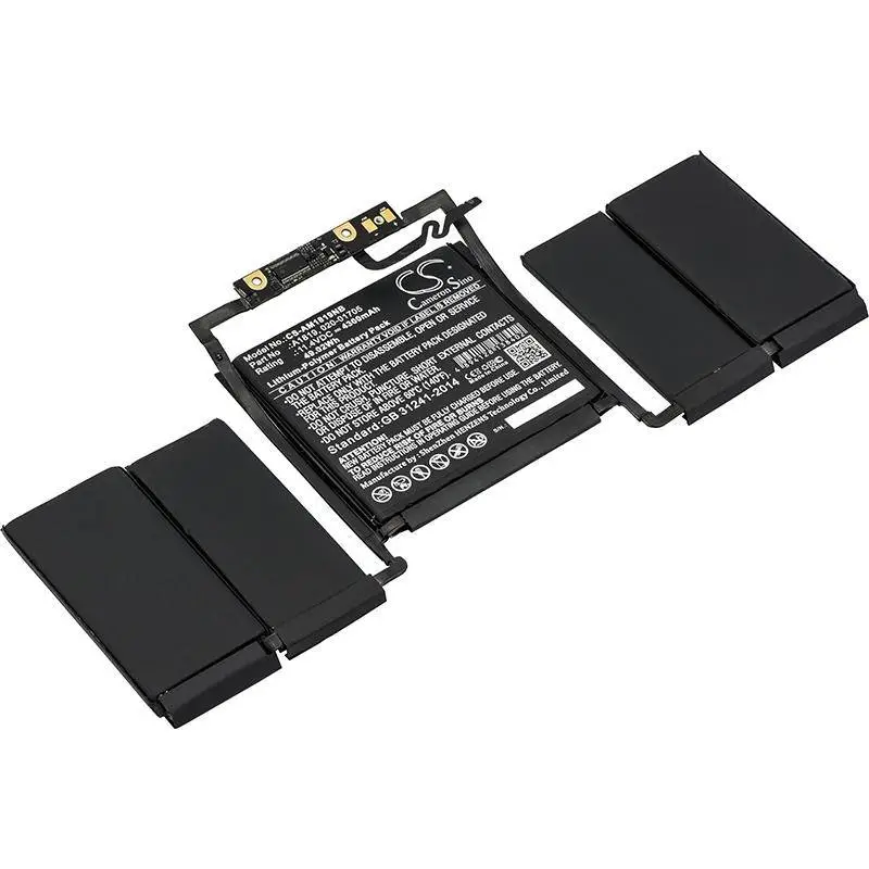 Батерия за лаптоп  Apple MacBook Pro "Core i5" 2.9 13" Touch/Late 2016 A1819  LiPo 11.4V 4300mAh CAMERON SINO