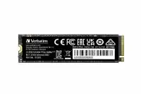 SSD Диск Verbatim Vi5000 500GB PCIe NVMe M.2 Gen4x4 