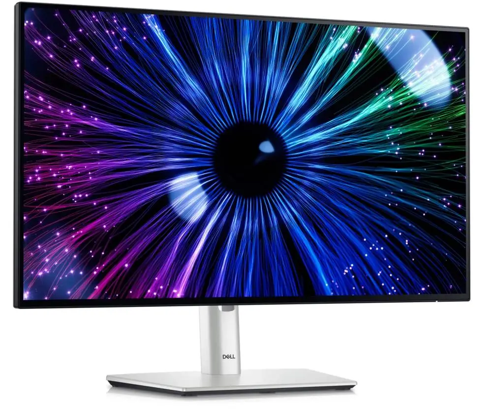 Монитор Dell U2424HE, 23.8" IPS Anti-Glare, UltraSharp InfinityEdge, FHD 1920x1080, 120 Hz, 5ms, 100% sRGB, HDMI, DisplayPort, USB-C Hub, USB 3.2 hub, RJ45, KVM, Black
