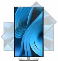 Монитор Dell P2725QE, 27" 4K UHD LED, IPS, 4К (3840x2160), 5ms, 100 Hz, 99% sRGB, USB-C Hub, 3x USB 5Gbps Type-A, HDMI, Display Port, Power Delivery 90w, RJ45, Black