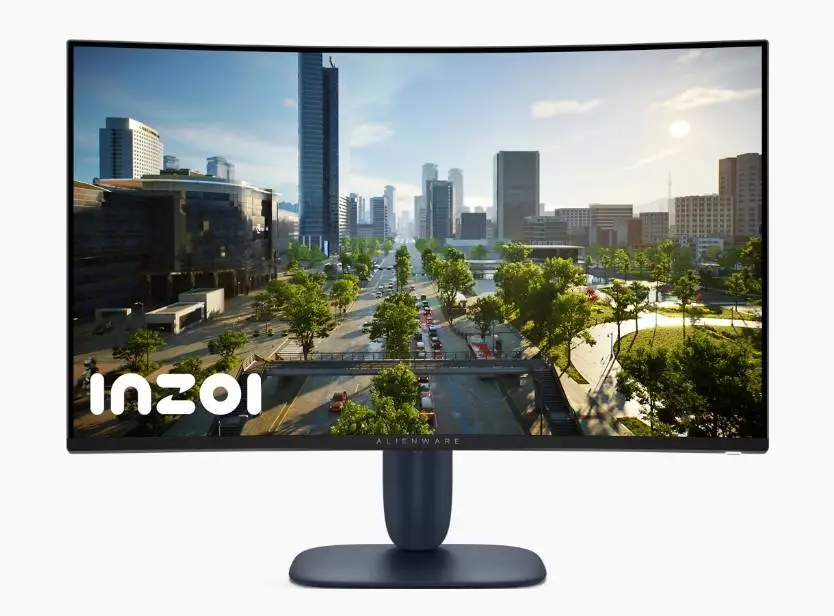 Монитор Dell Alienware AW3225DM, 31.5" Curved WQHD LED AG , VA, 2560x1440, 180 Hz, 1ms GTG, HDR, VRR, AMD FreeSync, VESA AdaptiveSync,&nbsp;HDMI, DP, USB 5Gbps, PIP, PBP, Black