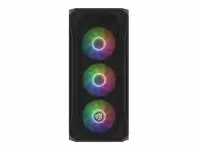 Кутия Fury PC Case Shobo SH4F RGB Midi Tower, Window, Black - NFO-2154