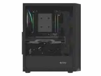 Кутия Fury PC Case Shobo SH4F RGB Midi Tower, Window, Black - NFO-2154