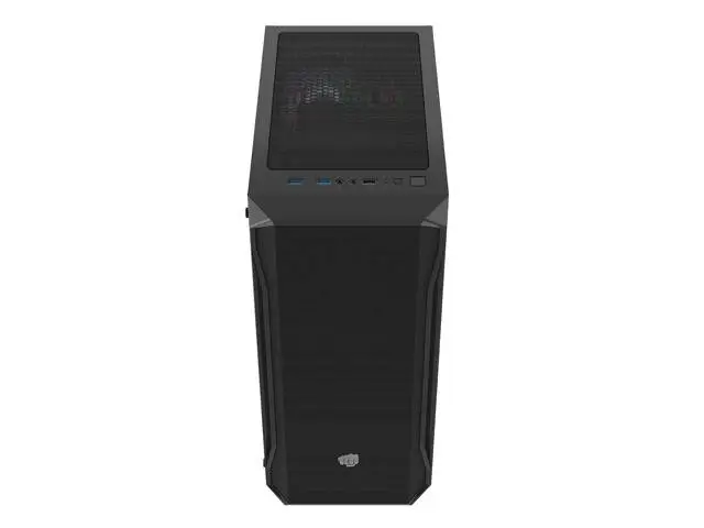 Кутия Fury PC Case Shobo SH4 RGB Midi Tower, Window, Black - NFO-2153