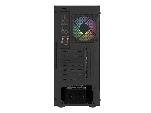 Кутия Fury PC Case Shobo SH4 RGB Midi Tower, Window, Black - NFO-2153