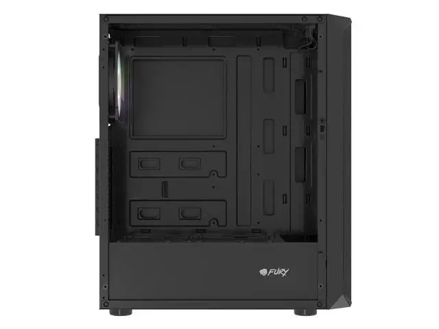 Кутия Fury PC Case Shobo SH4 RGB Midi Tower, Window, Black - NFO-2153