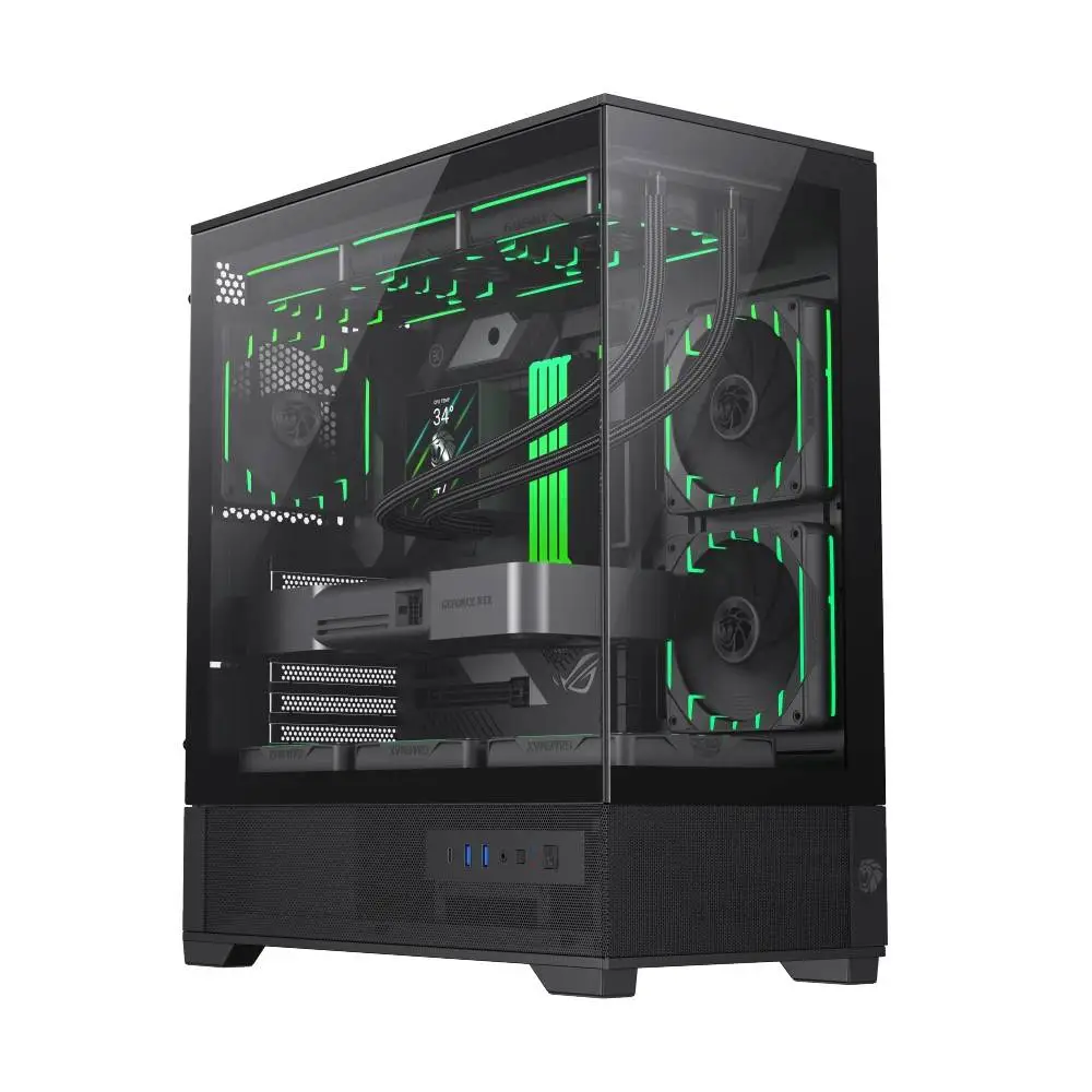 Кутия Gamemax Vista 2 AB Case EATX 3 x 120 mm ARGB