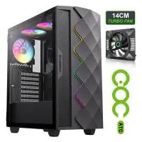 Кутия Gamemax Diamond CP A-RGB Case EATX