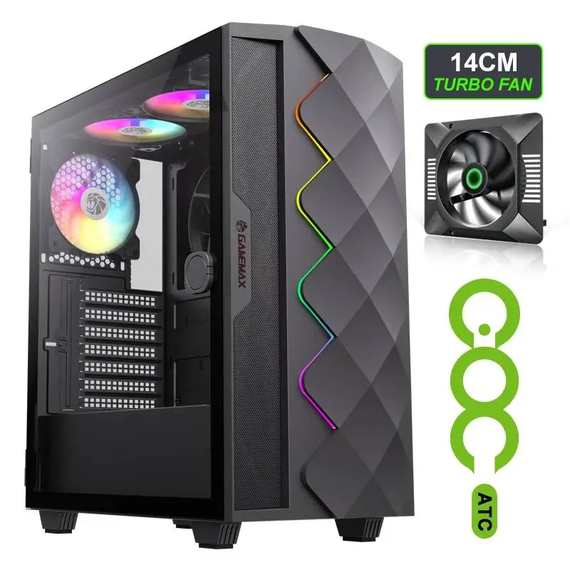 Кутия Gamemax Diamond CP A-RGB Case EATX