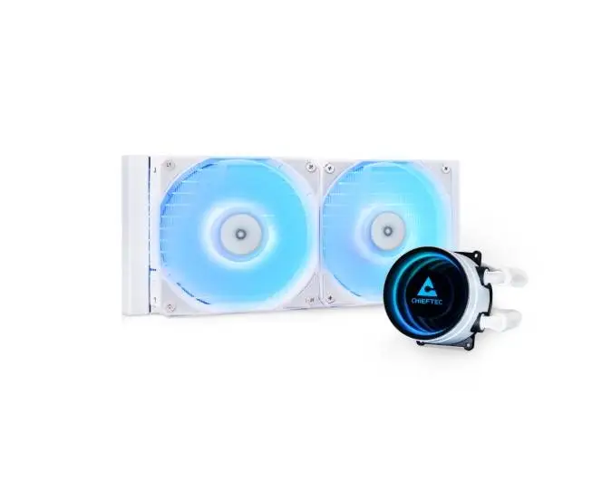 Охладител за процесор Chieftec Iceberg 240 White RGB 240mm AIO Water Cooler