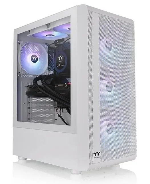 Кутия Thermaltake S200 TG Snow - CA-1X2-00M6WN-00
