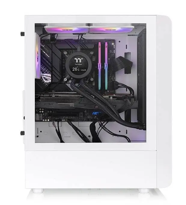 Кутия Thermaltake S200 TG Snow - CA-1X2-00M6WN-00