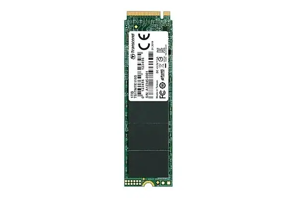 Диск SSD Transcend 1TB M.2 2280 PCIe Gen3x4, M-Key, 3D TLC, DRAM-less - TS1TMTE110S 