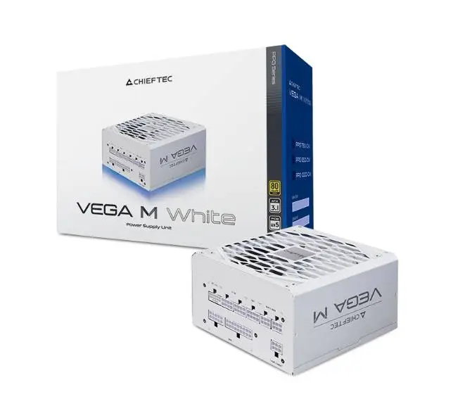 Захранване Chieftec Vega 750W ATX 3.1 White 80 Plus Gold PSU - PPG-750-CW