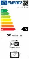 Монитор MSI MAG 341CQP QD-OLED, 34", OLED UWQHD 3440x1440, 175Hz, 0.03ms, Fanless with Graphene, ClearMR 9000, HDR, KVM, DP (1.4a), 2x HDMI (2.1), Type-C (DP alt. PD 15W), USB HUB