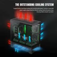 Кутия Gamemax Vista 2 MB Case EATX 3 x 120 mm Addressable RGB