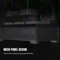 Кутия Gamemax Vista 2 MB Case EATX 3 x 120 mm Addressable RGB