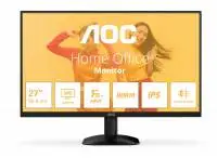 Монитор AOC Q27B35E, 27" IPS WLED, 2560x1440, 75Hz, 4ms GtG, Adaptive Sync, FlickerFree, Low Blue Light, HDMI, DP