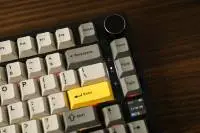 Ajazz геймърска механична клавиатура Wireless Gaming Mechanical Keyboard AK820 PRO - Gift Switch [Linear] (English US), Black, Gray