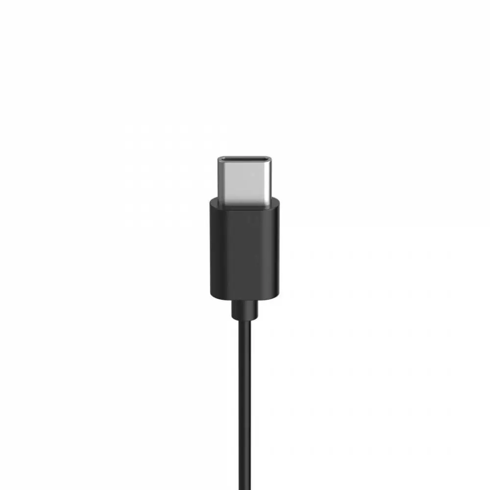 HAMA Слушалки с микрофон "Fun C", USB-C, водач за кабел от едната страна, черни