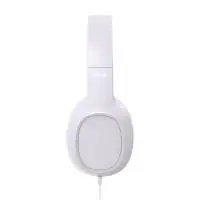 HAMA Слушалки с микрофон "Fun C", USB-C, водач за кабел от едната страна, бели