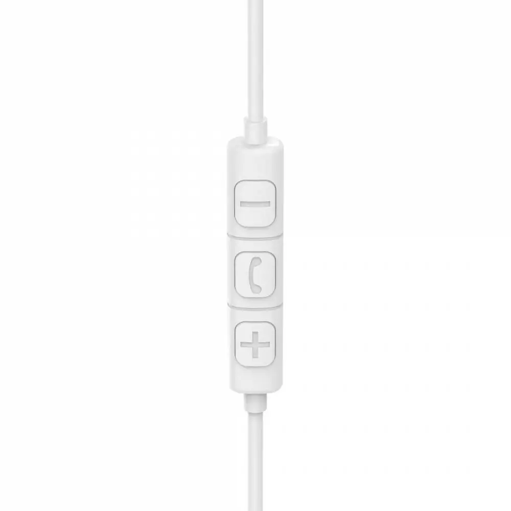 HAMA Слушалки с микрофон "Fun C", USB-C, водач за кабел от едната страна, бели