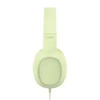 HAMA Слушалки с микрофон "Fun C", USB-C, водач за кабел от едната страна, зелени