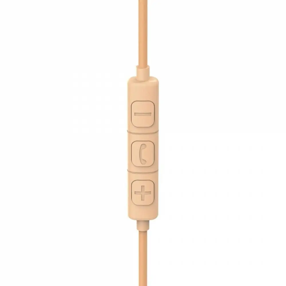 HAMA Слушалки с микрофон "Fun C", USB-C, водач за кабел от едната страна, Оранжев