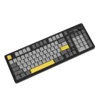 Ajazz геймърска механична клавиатура Wireless Gaming Mechanical Keyboard AK980 V2 - Gift Switch [Linear] (English US), Black, Gray