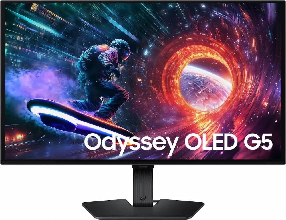 Монитор Samsung ODYSSEY OLED G5 G50SF 27" LS27FG500, 180Hz, WQHD 2560x1440, 0.03ms, 200cd/m2, HDMI, DP