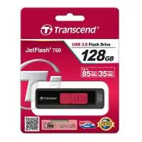 Памет Transcend 128GB JETFLASH 760, USB 3.0 (Red) - TS128GJF760